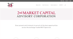 Desktop Screenshot of 2ndmarketcapital.com